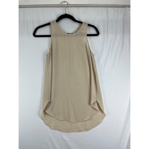 Aritzia Wilfred Free Silk Sleeveless Blouse Womens Size XS Office Career - Picture 2 of 13